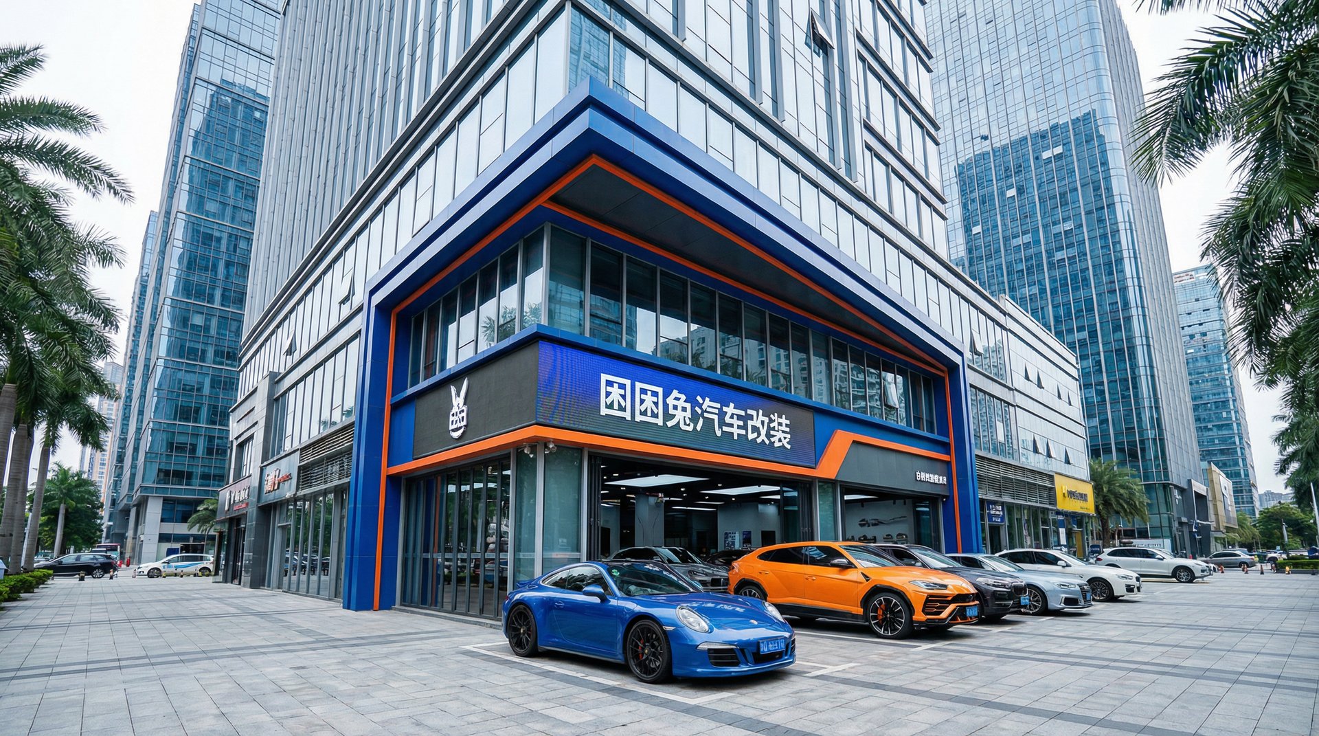 暗网禁区门店外观